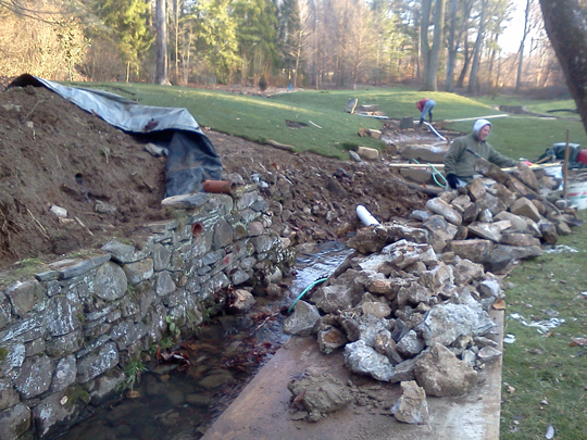 creek wall
