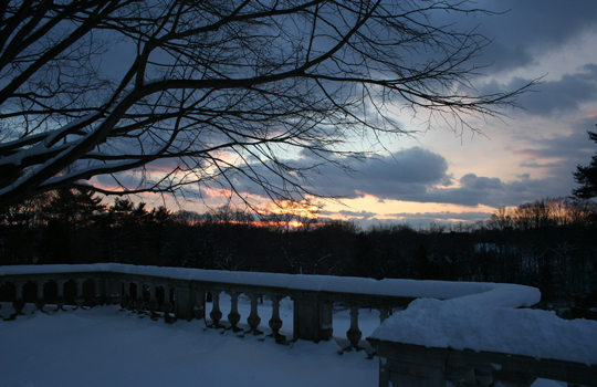 overlook sunset