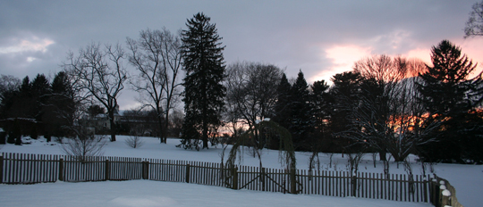 overlook sunset