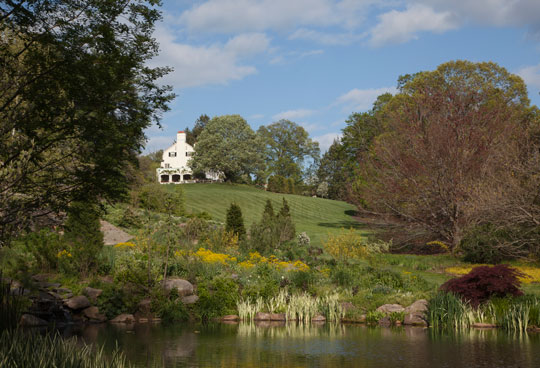Pond to House
