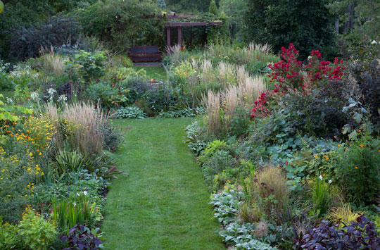 Tennis Court Garden