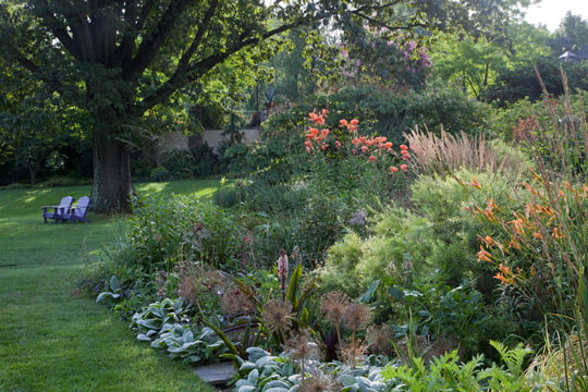 The Tennis Court Garden